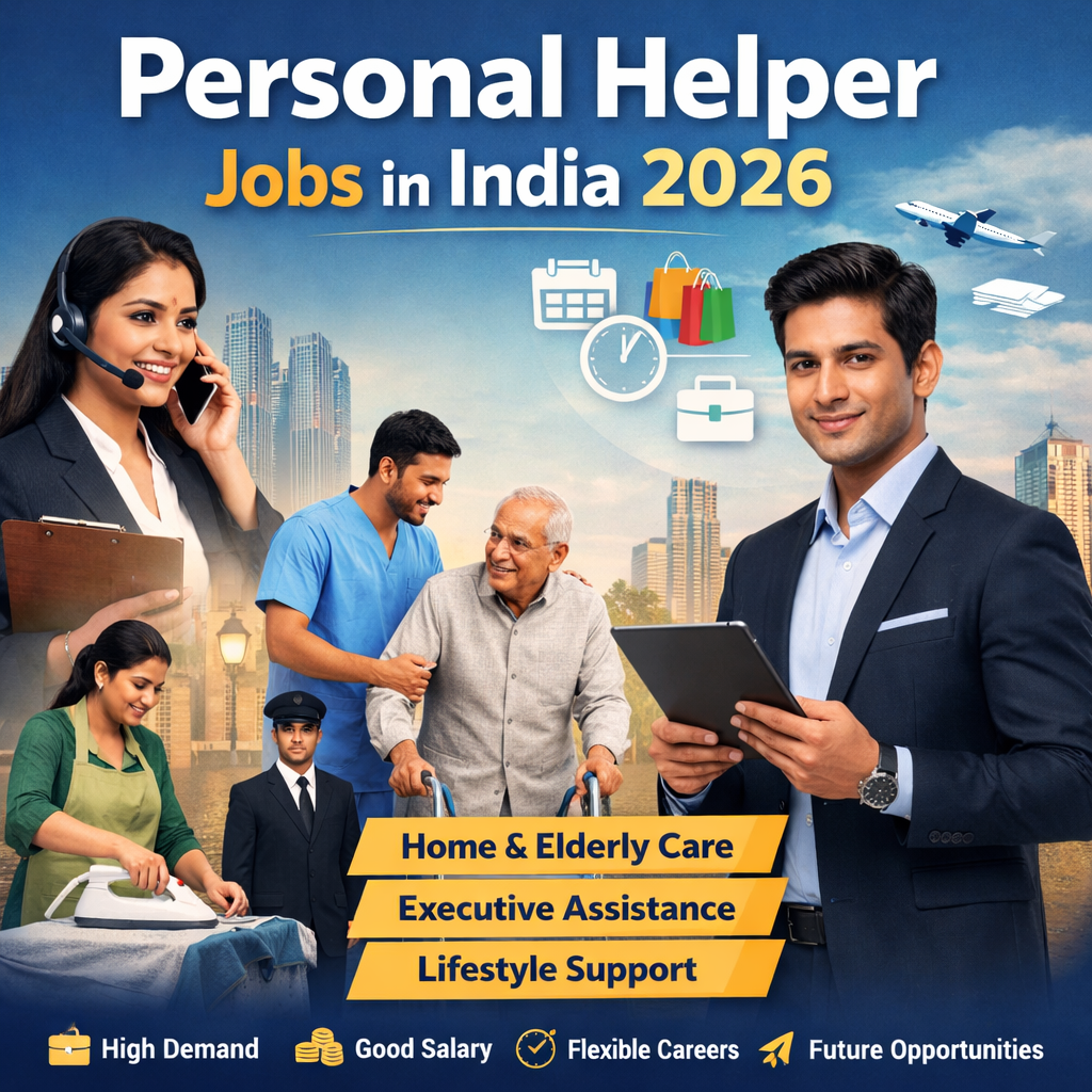Personal Helper Jobs in India 2026