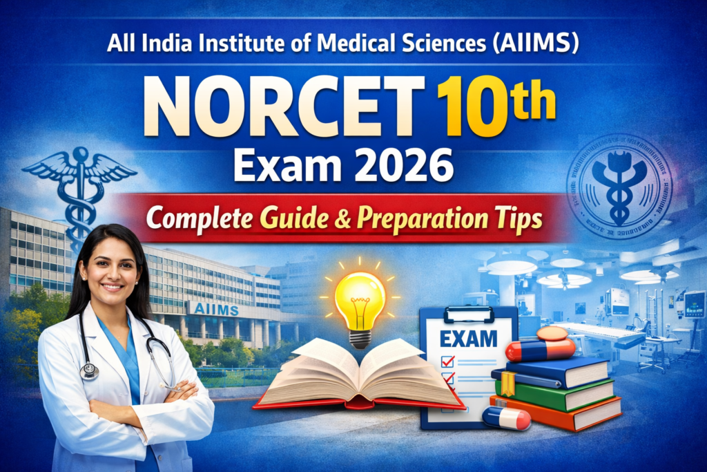All India Institute of Medical Sciences (AIIMS) NORCET 10th Exam 2026