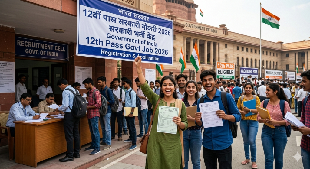 12th Pass Govt Job 2026