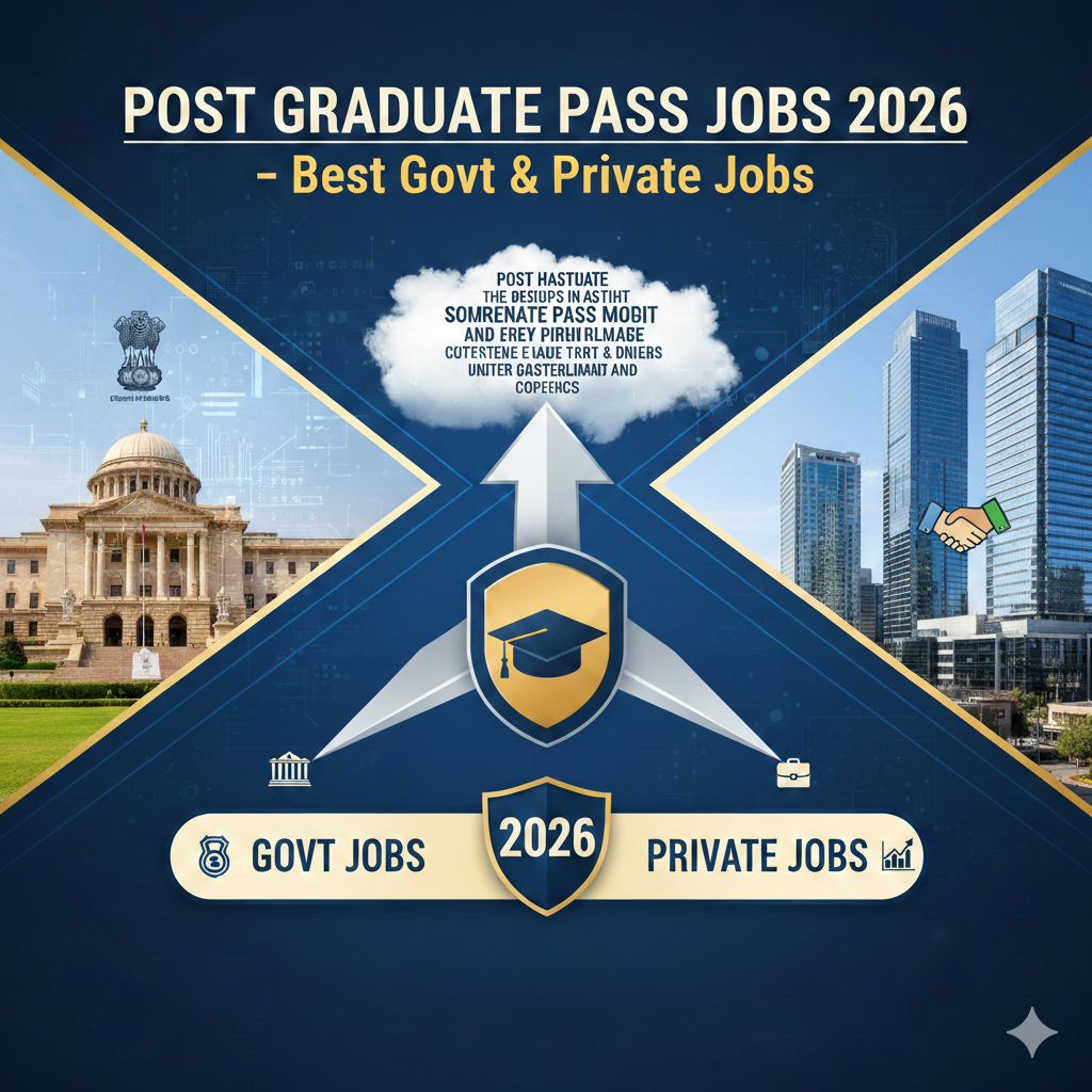 Post Graduate Pass Jobs 2026