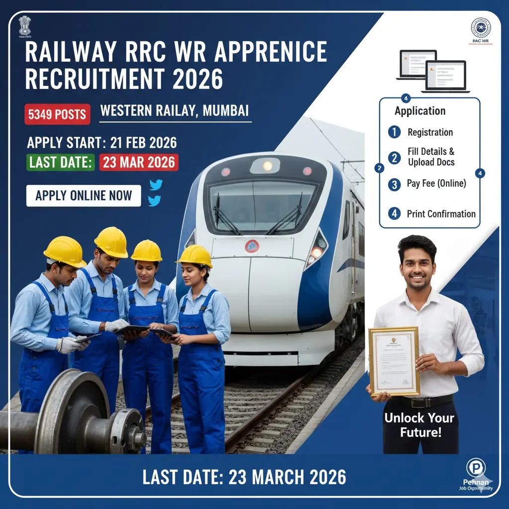 Railway RRC WR Apprentice Recruitment 2026: Apply Now