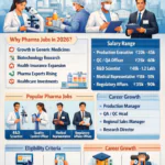 Pharma Jobs India 2026 – Vacancies, Salary, Eligibility & Career Growth