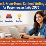 10 Content Writing Jobs for Beginners in India 2026