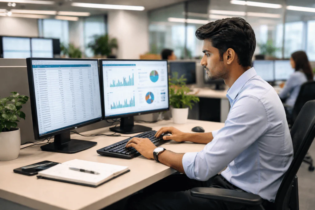 office jobs India