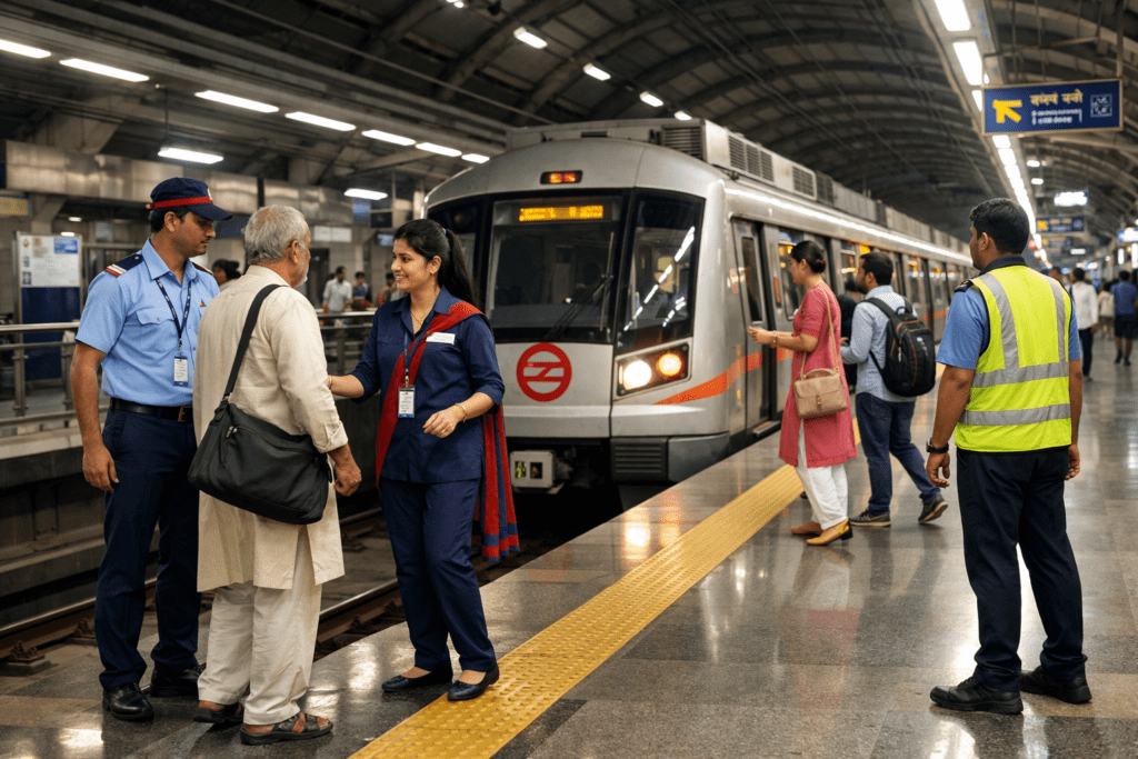 Delhi Metro helper recruitment 2026