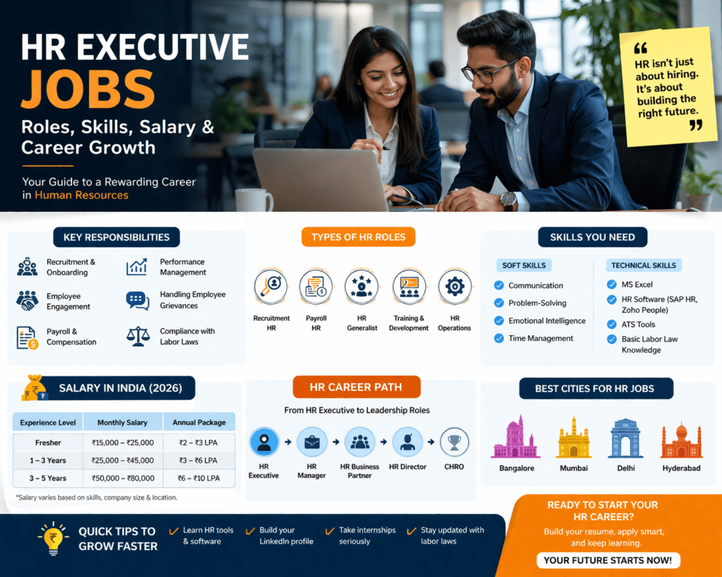 HR executive jobs